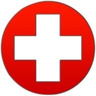 Round Red Cross Symbol Image Ipharmdnet