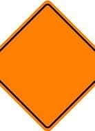 Blank Construction Sign Panda Free Images N2