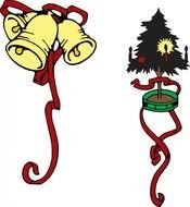 Christmas Bells drawing