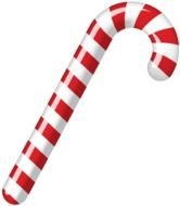 striped christmas stick