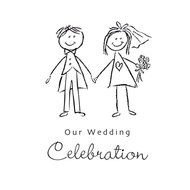our wedding celebration drawing