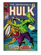 Clipart of Incredible Hulk comics