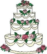 Cake Clip Art Wedding Artclip Clipart