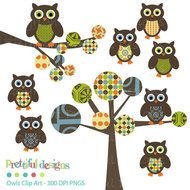 Owl For Digital Scrapbooking Invitations Paper Goods Card