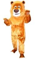 photo of a man in a brown bear costume