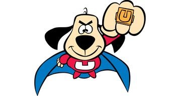 Superhero Cartoon Super Dog drawing
