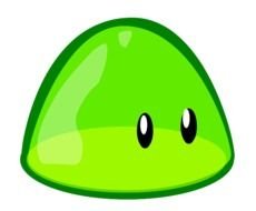 Blob Goo Animal Green Eyes