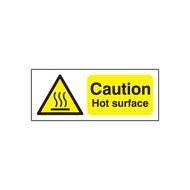 Caution Hot Surface drawing