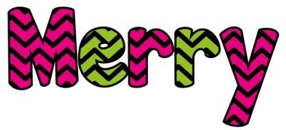 Merry as the inscription in the picture