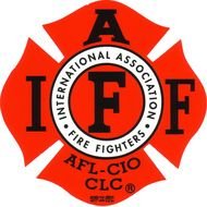 illustration of the international association of fire fighters logo