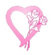 Find Rose Free Of Pink Open Hearts With Roses