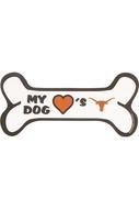 painted white bone for a dog