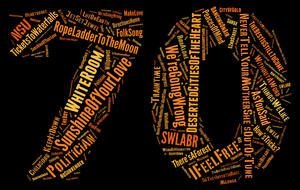 Happy 70th Birthday as a picture for clipart