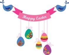 Happy Easter Banner Png Quoteeverydaycom