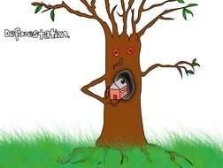 Deforestation Cartoon drawing