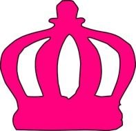 Pink Tiara drawing