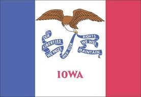 iowa State Flags drawing