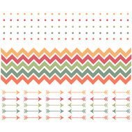 Sale Digital Borders Polka Dot Chevron And Arrows 15 Pieces Png S