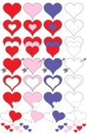Valentine Hearts set drawing