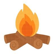 Log Fire Panda Free Images