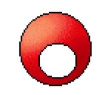 red eye drawing