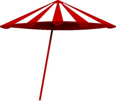 White Umbrella Clip Art 113547 Tomk Red Hight