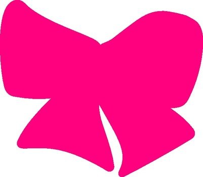 Pink Hair Bow At Clkercom Vector Online Royalty N2