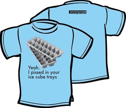 Ice Cube Tray I Pissed In Your clipart