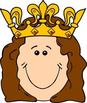 Cartoon Queen drawing