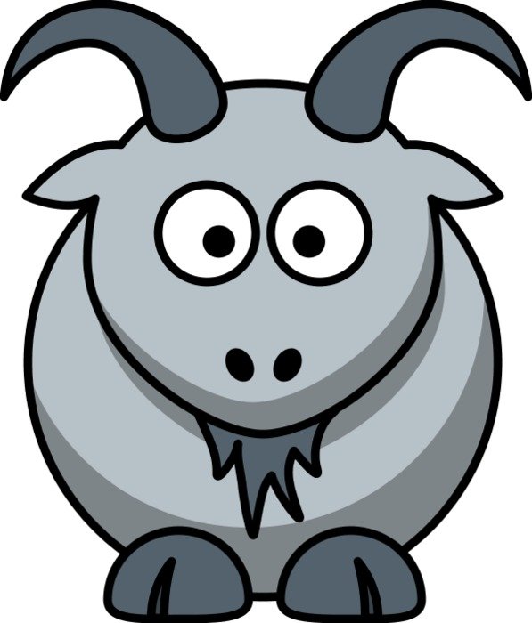 Cartoon Goat Vector