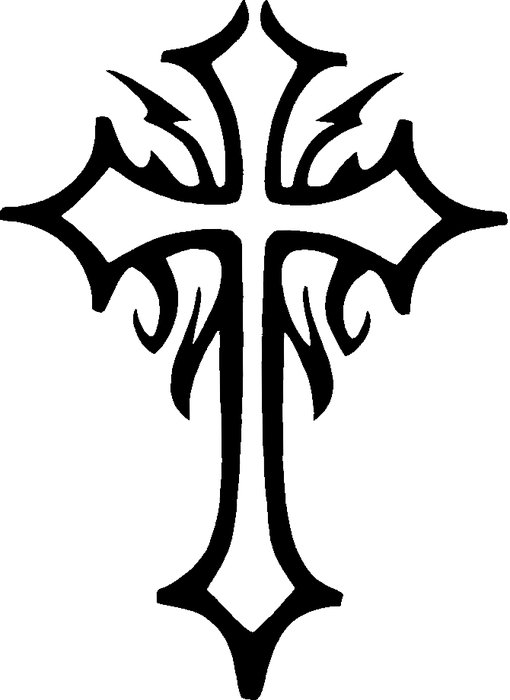 Cross Stencil drawing