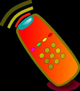 Wireless Remote Control Device Vector