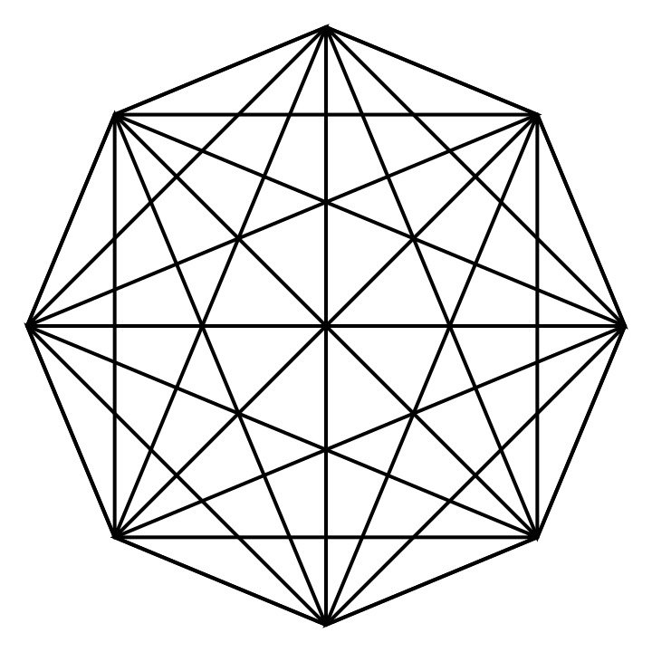 Octagon Connections Svg Vector