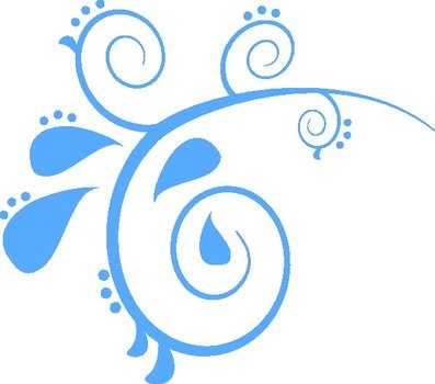 Blue Swirl 2 At Clkercom Vector Online Royalty