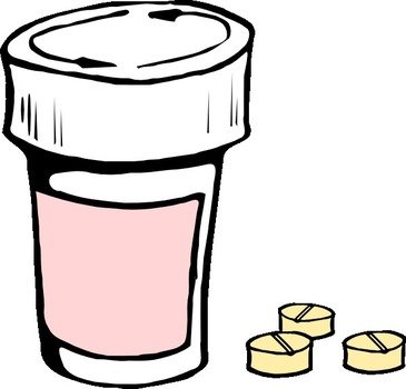 Pills And Bottle 2 At Clkercom Vector Online
