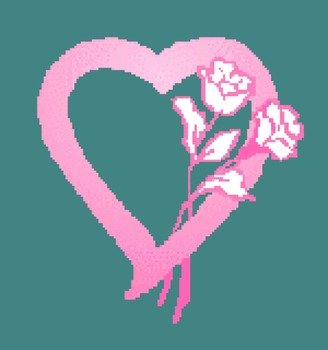 Find Rose Free Of Pink Open Hearts With Roses