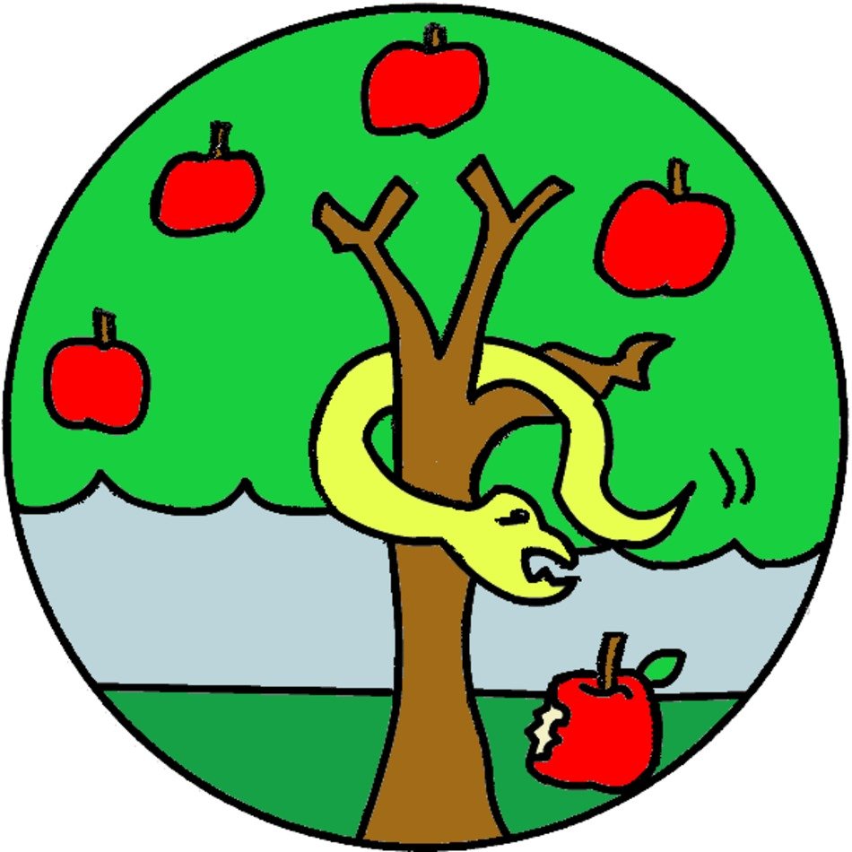 Bitten Green Apple Panda Free Images