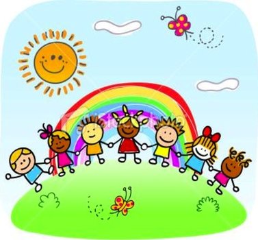 clipart of the children on a June Holiday