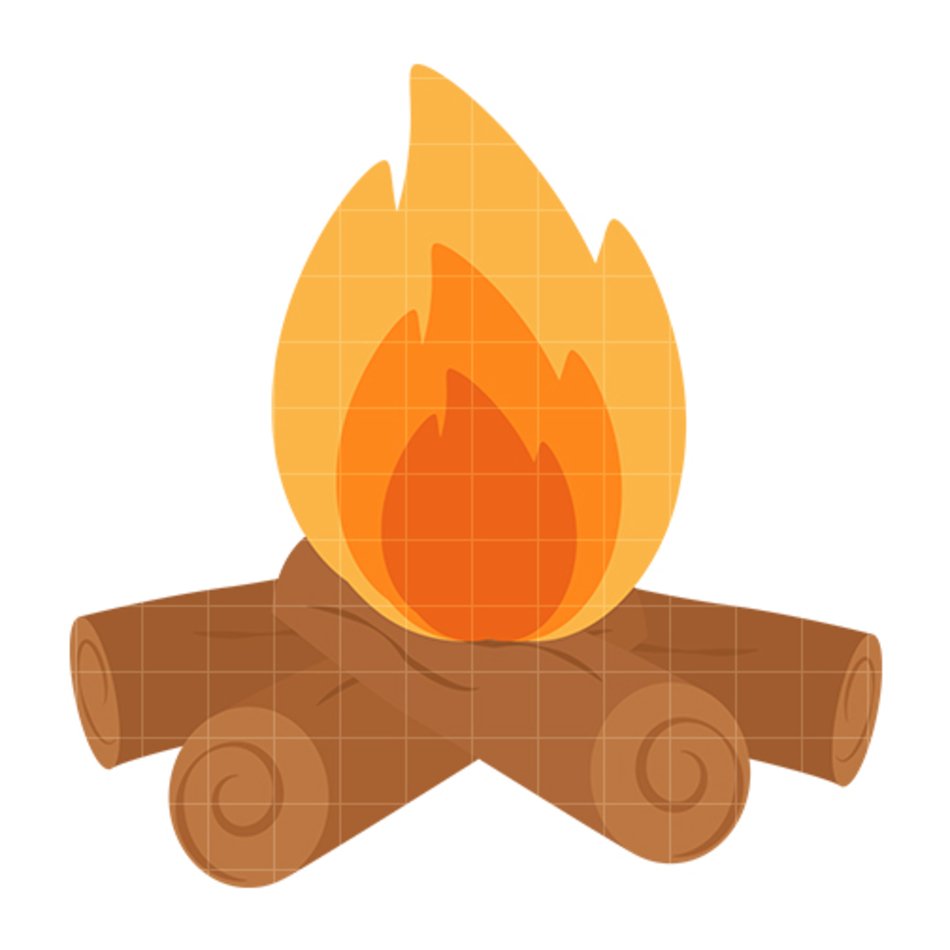 Log Fire Panda Free Images