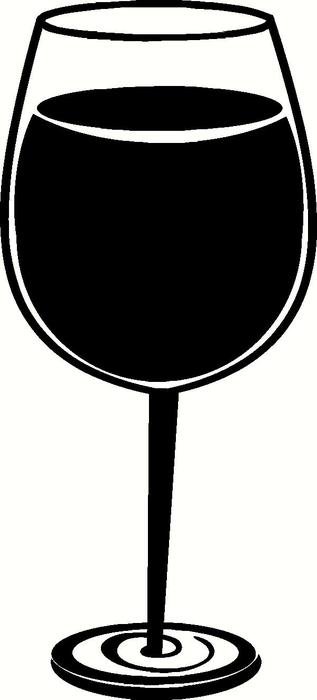 Clip Art of the Wine Glass