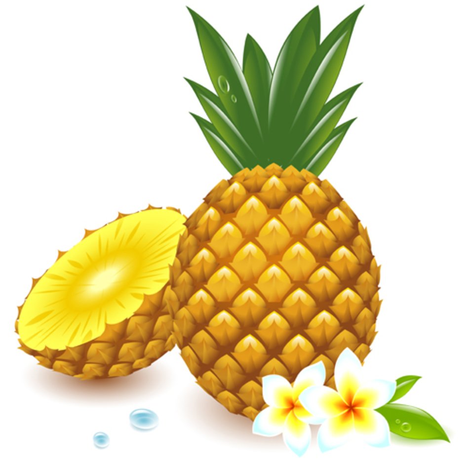 Free Eps Fresh Pineapple Vector Graphic Download