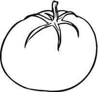Dibujos Para Colorear De Tomates