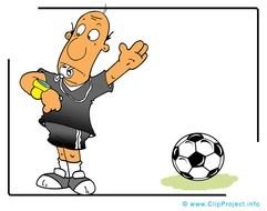 Clip Art Title Referee Cartoon