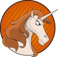 sad Unicorn drawing
