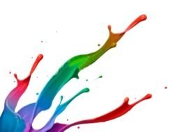 Clip Art of Paint Splatter