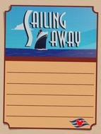 sailing away, wintage template