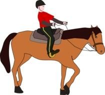 Horse Riding Lesson At Clkercom Vector Online N2