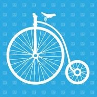 Colorful Bicycle Sign clipart