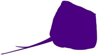 purple Silhouette drawing