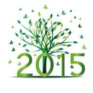 New Year 2015 drawing